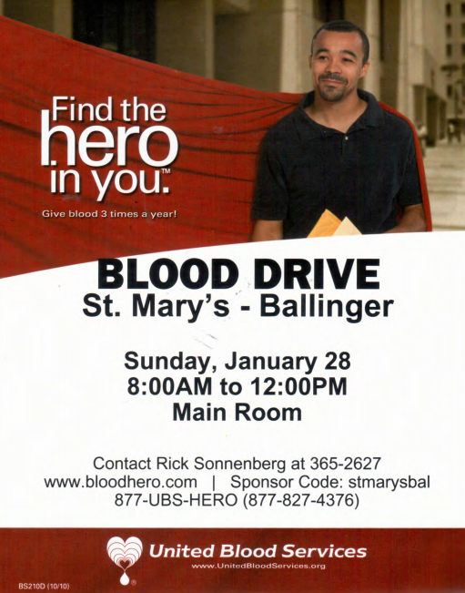Blood drive